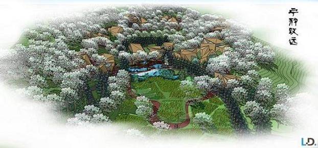 安徽省六安市金寨縣梅山鎮徐沖村徐沖村生態度假村概念設計